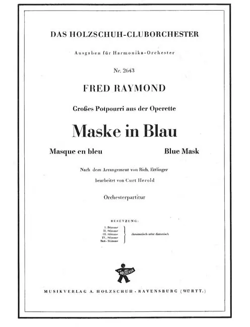 Maske In Blau